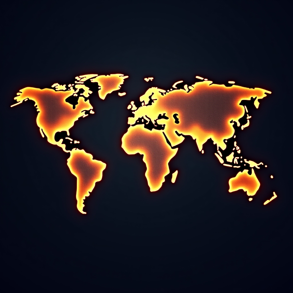 World map visualization showing the four major forex trading sessions overlapping across global time zones with highlighted financial centers in Tokyo London and New York